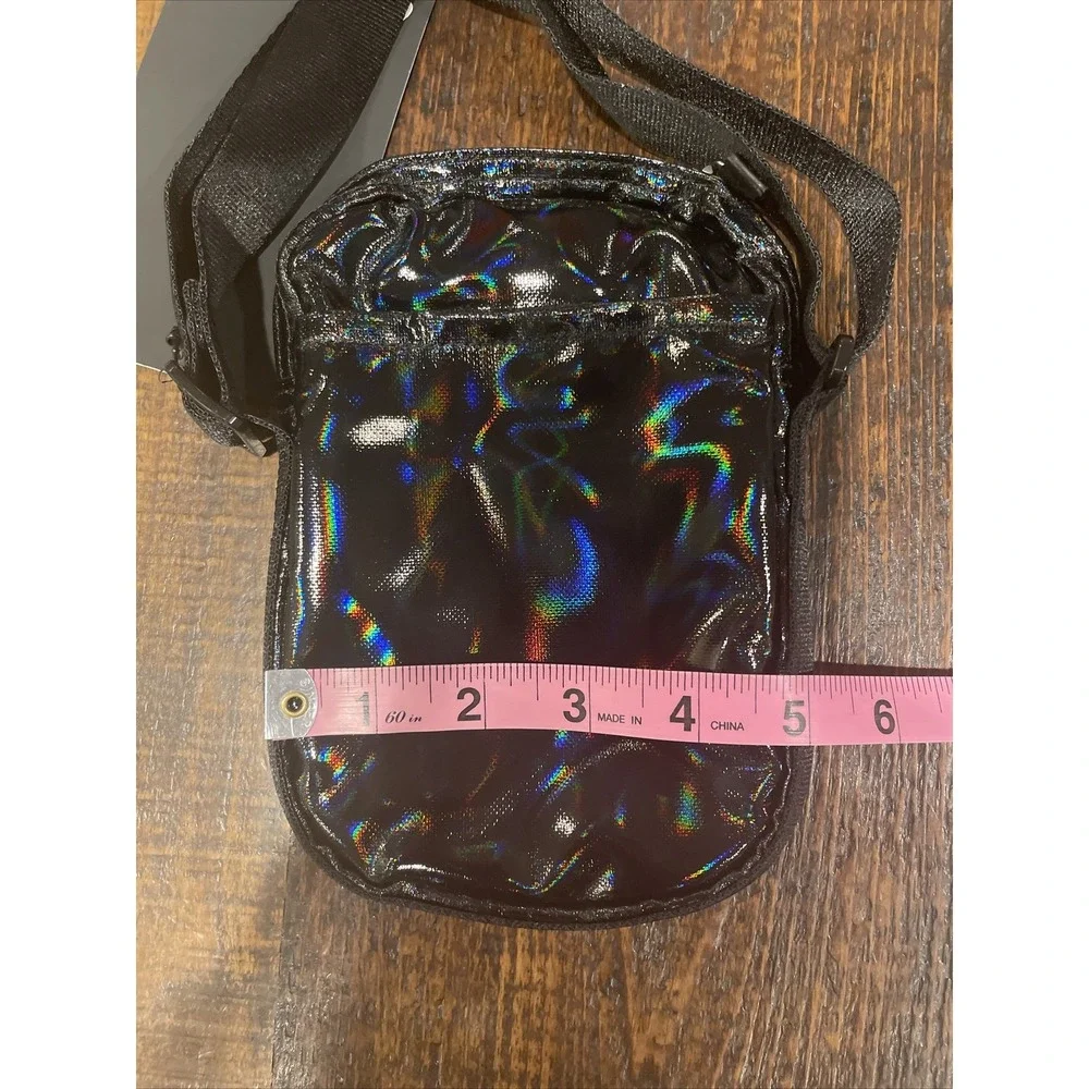 Nike Heritage BETRUE‎ Cross Body Bag LGBT+ Ltd Ed Rainbow Swoosh Logo Unisex Blk